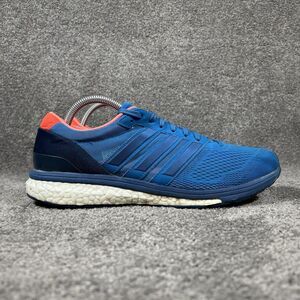 Adidas Adizero Boston 6 AQ5988 Men’s Size 10.5 Blue Athletic Running Shoes Used